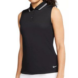 Nike Women's Dri-FIT Victory Sleeveless Golf Polo